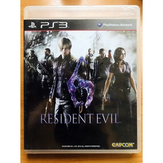 แผ่น PS3 BIOHAZARD 6 RESIDENT EVIL 6 (ENG)