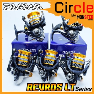 รอกสปินนิ่งไดว่า DAIWA REVROS LT 1000/2000/2500-XH/3000/4000-CXH/5000-CXH/6000H (Silver-Gold)