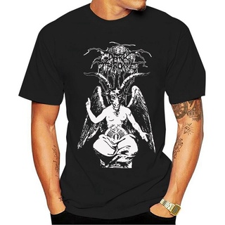 เสื้อยืดลําลอง แขนสั้น พิมพ์ลาย Darkthrone Baphome M L Xl สีดํา แฟชั่นฤดูร้อน สําหรับผู้ชาย 015511 คอกลม