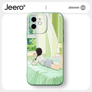 Jeero เคสไอโฟน เคสซิลิโคนนุ่มกันกระแทกการ์ตูนอนิเมะตลก เคสโทรศัพท์ Compatible for iphone 14 13 12 11 Pro Max SE 2020 X XR XS 8 7 ip 6S 6 Plus HFF1207