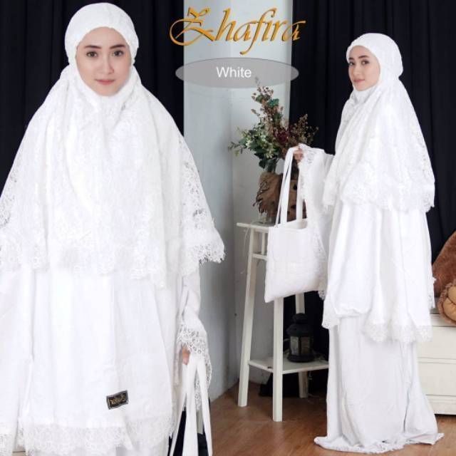 Mukena ZHAFIRA ORI ZHAFIRA / Mukena Bali / Mukena Cantik / Mukena Rayon / Mukena Exclusive