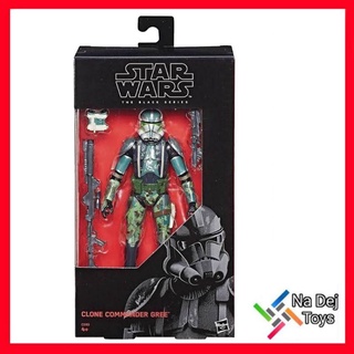 Star Wars : The Black series 6" Clone Commander Gree figure สตาร์วอร์ส แบล็คซีรี่ย์​​ โคลน​ คอมมานเดอร์​ กรี​ ฟิกเกอร์​