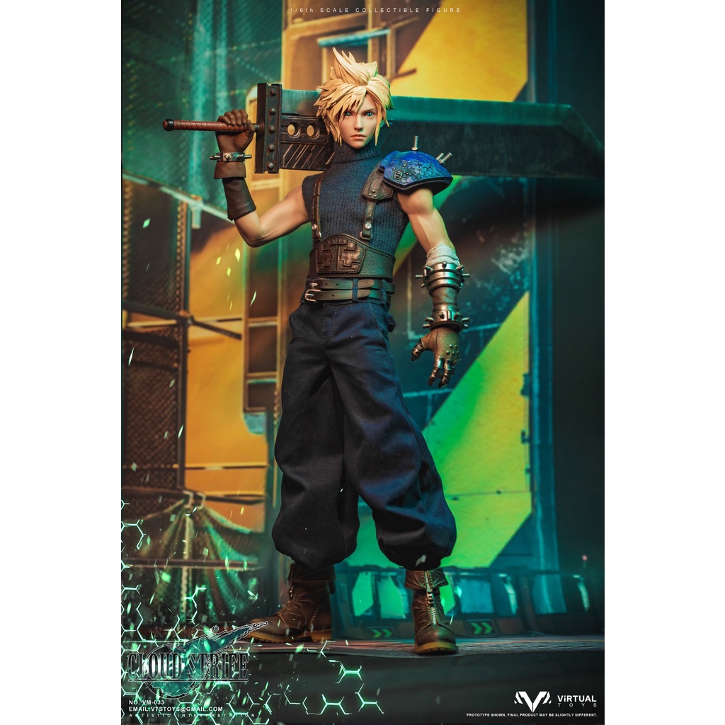 พร้อมส่ง 📦 VTSTOYS VM-033S 1/6 FORMER 1st CLASS SOLDIER - CLOUD STRIFE (Standard Edition)