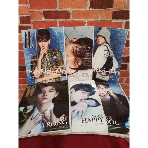 นิตยสาร Wkorea "Baekhyun Edition"