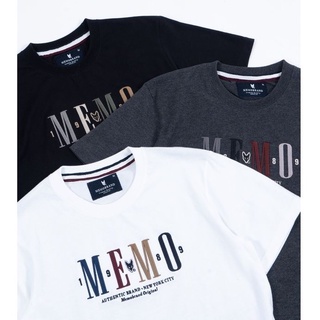 เสื้อยืดใหม่เสื้อยืด Memo Supersoft Premium งานปัก รุ่น Multi Color สินค้าลิขสิทธิ์แท้S-3XL