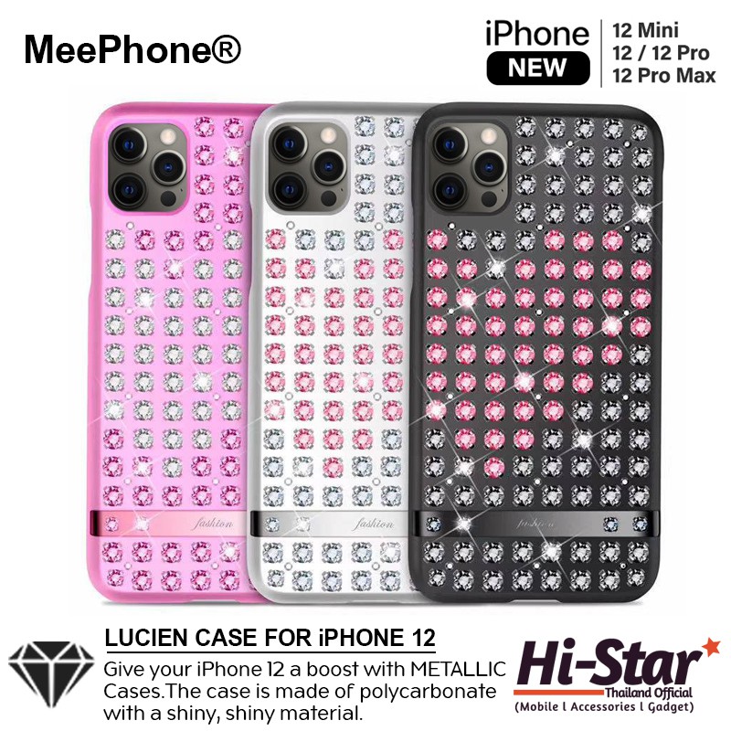 Meephone เคสเพชรหัวใจ Lucien Case เคสเพชร เคสคริสตัล iPhone12/iPhone12Pro/12 Pro Max/12mini