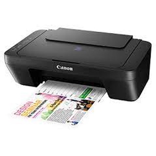 เครื่องปริ้น Canon Pixma E410 เครื่องปริ้นอิงค์เจ็ท (Printer Canon รุ่น Pixma E410 Print/ Copy/ Scan)