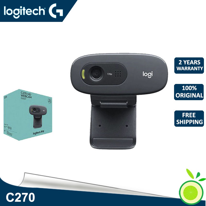 Logitech C270 HD Webcamของแท้ ประกันศูนย์ 2ปี