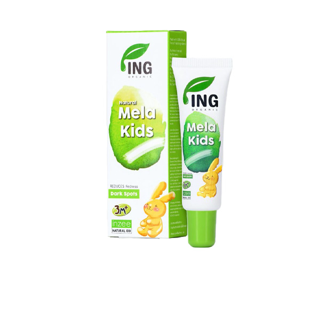 (แพ็คเกจใหม่) เจลลดรอยดำ สำหรับเด็ก Ing Organic Mela Kid