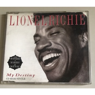 ซีดีซิงเกิ้ล ลิขสิทธิ์ มือ 2 สภาพดี...199 บาท “Lionel Richie” ซิงเกิ้ล "My Destiny”*แผ่นหายาก*