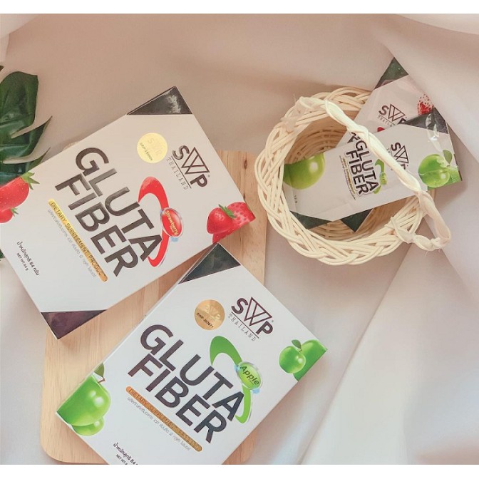 GLUTA FIBER ลดพุง จาก SWP Thailand สินค้าพร้อมส่งขากไทย ของแท้ 100%