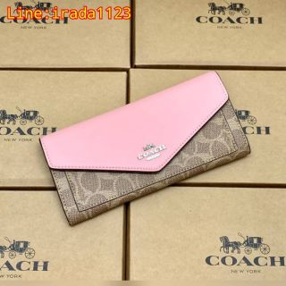 COACH SOFT WALLET BAG ของแท้ ราคาถูก