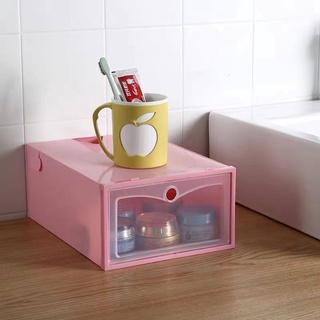 กล่องเก็บของ เปิดฝาด้านหน้า shoe box_mamastudio