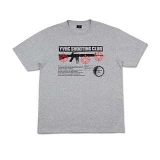 YVHC เสื้อยืด Shooting Club Tee Grey สีเทา