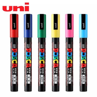 ปากกา uni posca รุ่น 5M และ 3M ทักแชทเลือกสีนะคะ