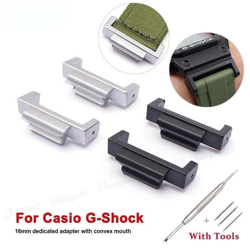 1 คู่ + เครื่องมือสําหรับ 16 มม.ถึง 22 มม.อะแดปเตอร์พลาสติก ABS สําหรับ Casio G-Shock GA-110 DW-5600