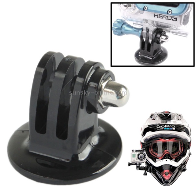 อะแดปเตอร์ยึดขาตั้งกล้องแอคชั่นแคม gopro - brica - xiaomi yi - kogan - bcare - nexpro - xpro - ฯลฯ