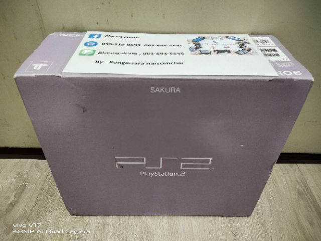 Sony Playstation 2 Ps2 Scph Sa Sakura งานสะสม Shopee Thailand