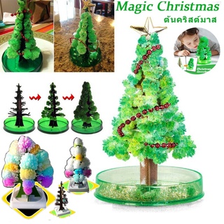 🔥COD🎄พร้อมส่ง🎄 ต้นคริสต์มาส ต้นไม้วิทยาศาสตร์ Magic Growing Christmas Tree  ตกแต่งคริสต์มาส