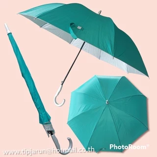 ☂️☔️ร่ม 28 นิ้ว 8 ก้าน สีพื้น ป้องกันUV 100 % สีสันสวย สดใส ( D-0068) 🚚พร้อมส่งค่ะ