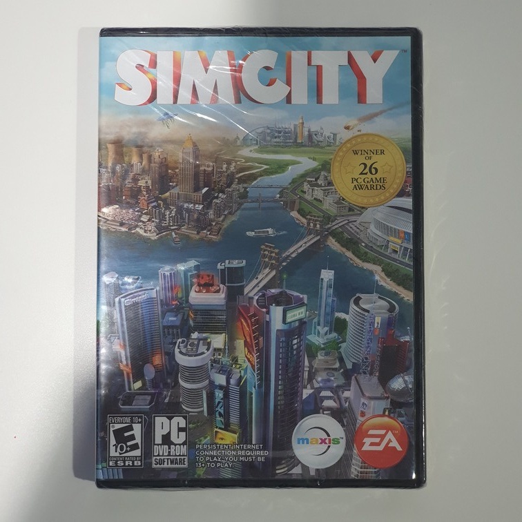 เกม Sim City (แผ่นแท้) [มือ1 ในซีล] เกม pc คอม EA เกมส์ PC The Sims Sim Sim1 Sim2 Sim3 Sims3 Sims1 Sims2 Sims3 สะสม