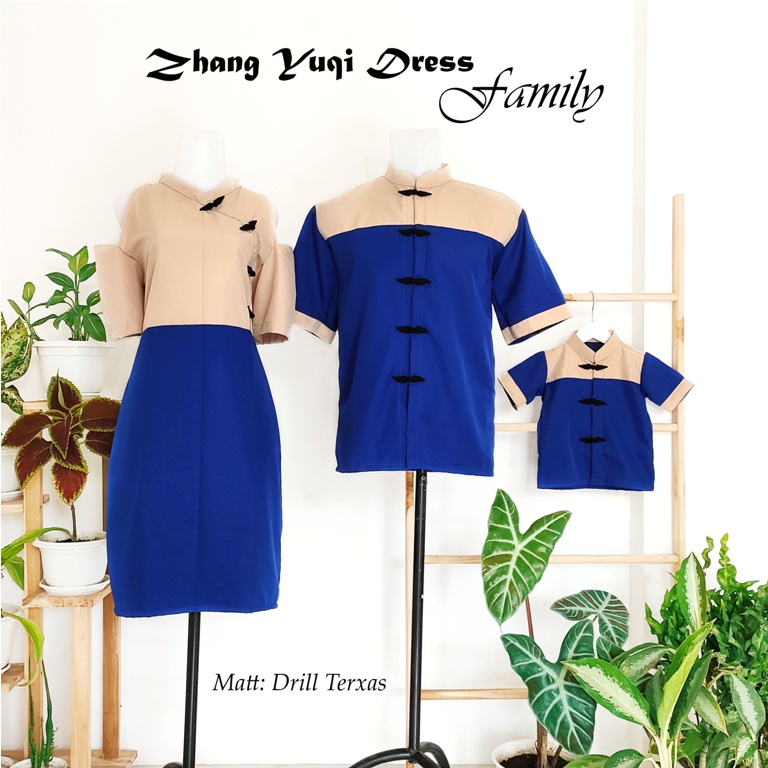 เดรส Zhang Yuqi Birel | เสื้อผ้าครอบครัวตรุษจีน| ชุดตรุษจีนราคาถูก | เสื้อผ้าที่ไม่ซ้ําใคร