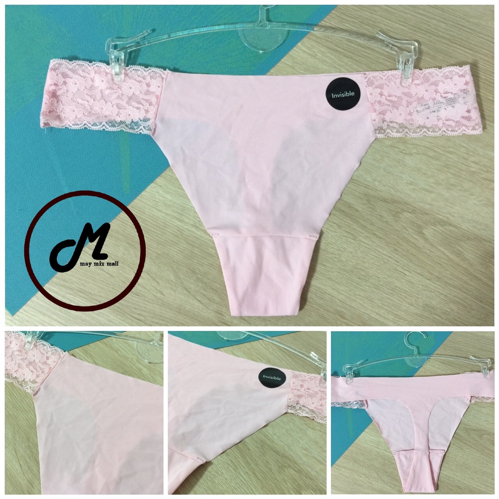 MG7-051(B7-G084-123)จีสตริงสีชมพูหวาน(สีจริงเข้มกว่าในภาพ)ไซส์S,M-L,XLผ้าไนลอนผสมสแปนเด็กซ์(นิ่มลื่น