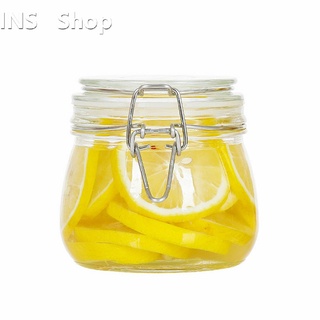 [A648] โหลแก้วมีฝาปิด โหลแก้วสูญญากาศ  มีหลายขนาดให้เลือก Glass sealed jar