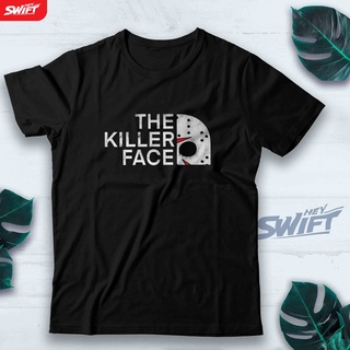 [S-5XL]เสื้อยืด พิมพ์ลาย The KILLER FACE JASON SLASHER DISTRO