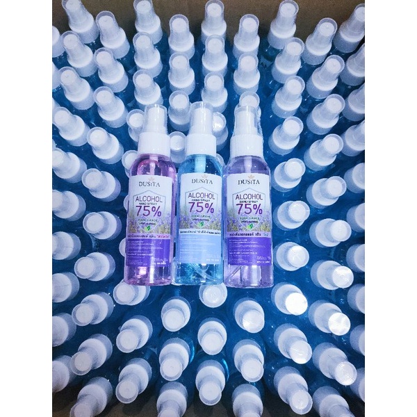 DUSITA แอลกอฮอร์สเปรย์ 75% "ฟู้ดเกรด" (กลิ่นหอม) ขนาด100ml.