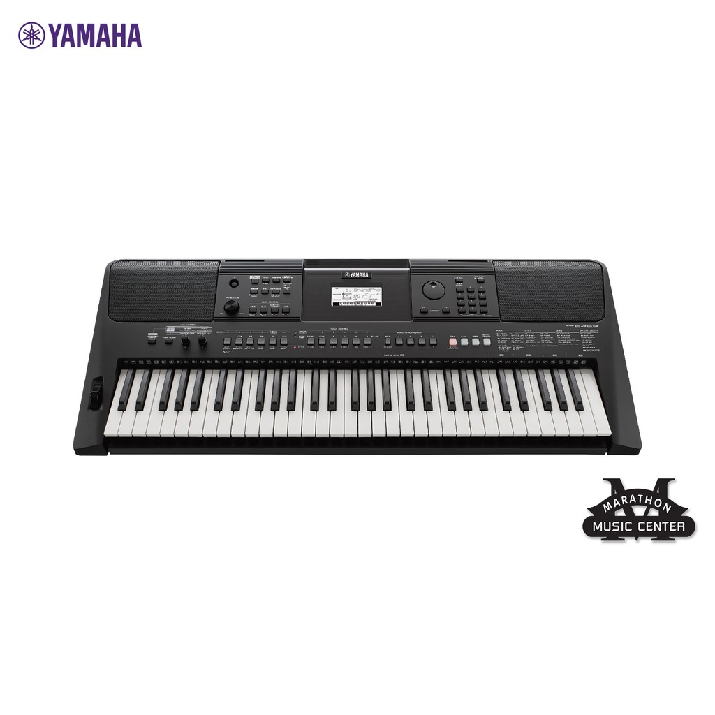 YAMAHA PSR-E463 Portable Keyboard คีย์บอร์ดไฟฟ้ายามาฮ่า รุ่น PSR-E463 แถมขาตั้ง