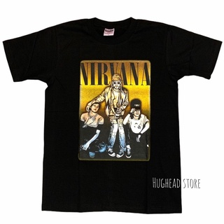 #เสื้อยืดคอกลม#NR143 เสื้อยืดวงร็อค NIRVANA เนวานา เสื้อวง เสื้อยืดเนวานา เสื้อวินเทจS-4XL