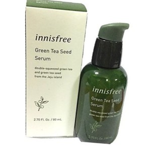 พร้อมส่ง/แท้ ผลิตปี 2020 Innisfree The Green Tea Seed Serum 80ml.