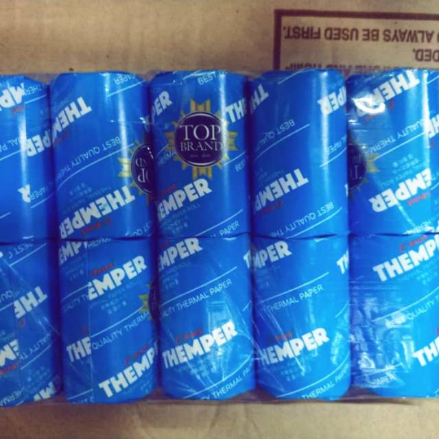 CASH REGISTER กระดาษ 57 x 30 RECEIPT/ CALCULATOR THEMPER E PRINT 57 x 30
