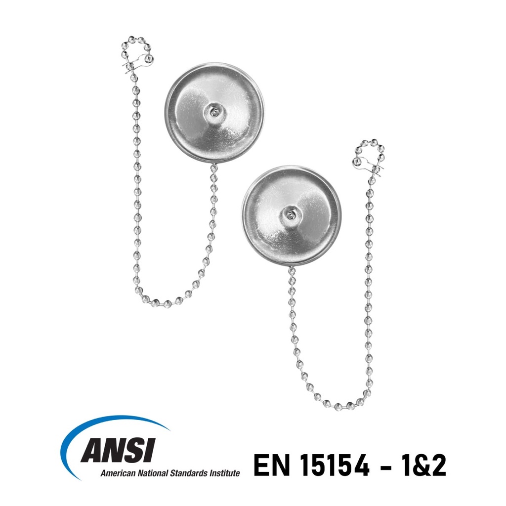 ฝาครอบ และโซ่ สำหรับอ่างสแตนเลส (Spare part Emergency eyewash SS-DC100 )