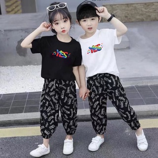 🌴เสื้อยืดซัมเมอร์ลายใหม่ สำหรับเด็กชาย-เด็กหญิง 👦👩 น่ารักสมวัยสดใสใส่สบายมาก (พร้อมส่ง)🤟H-709