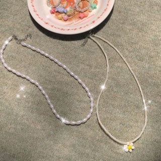 White necklace สร้อยคอขาว Best seller