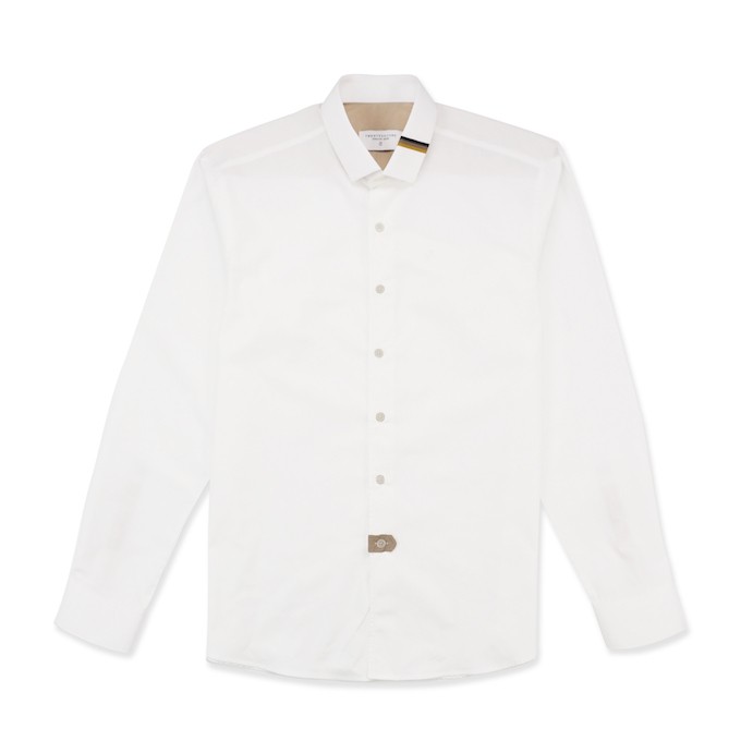 TWENTYSECOND ETON COLLAR SHIRT - WHITE