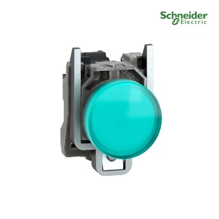 Schneider Electric -ไพล็อทแลมป์ แบบสีเขียวชนิด LED ใช้กับไฟ 220/240 VAC วัสดุตัวฐานเป็นอลูมิเนียม_XB4BVM3 ที่ร้าน PlugOn