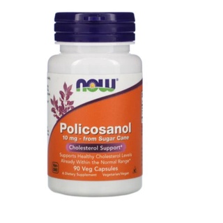 NOW Foods, Policosanol, 10 mg, 90 Veg Capsules