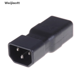 Weijiaott อะแดปเตอร์เชื่อมต่อสายไฟ Iec320 Male C19 To Female C14