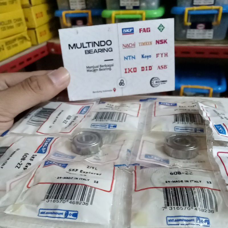 แบริ่ง 608 ZZ SKF ORIGINAL