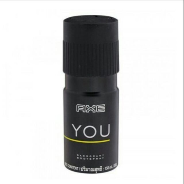Axe You Deodorant Body Spray 150ml Shopee Thailand