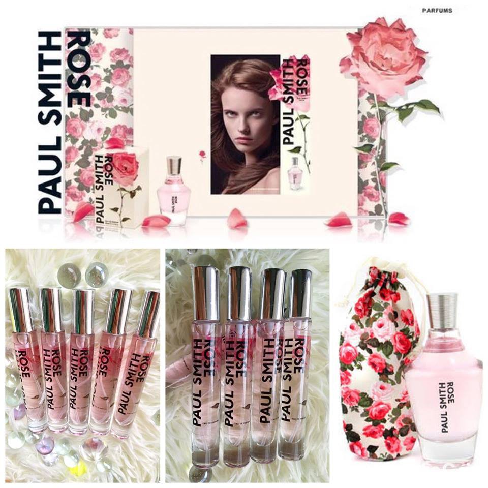 ซื้อ1แถม1ถูกสุดในเว็ปน้ำหอม Paul Smith Rose EDP (20ml*20ml) No Box!!(ไม่มีกล่อง)แจกของแถม