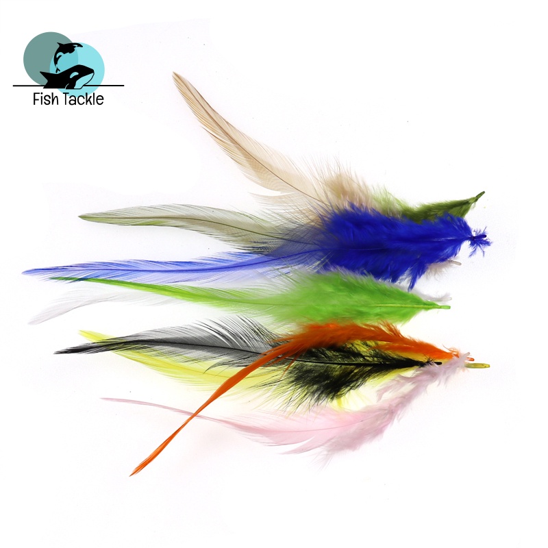 อานขนไก่ และยาง สําหรับตกปลา - รูปที่ 2