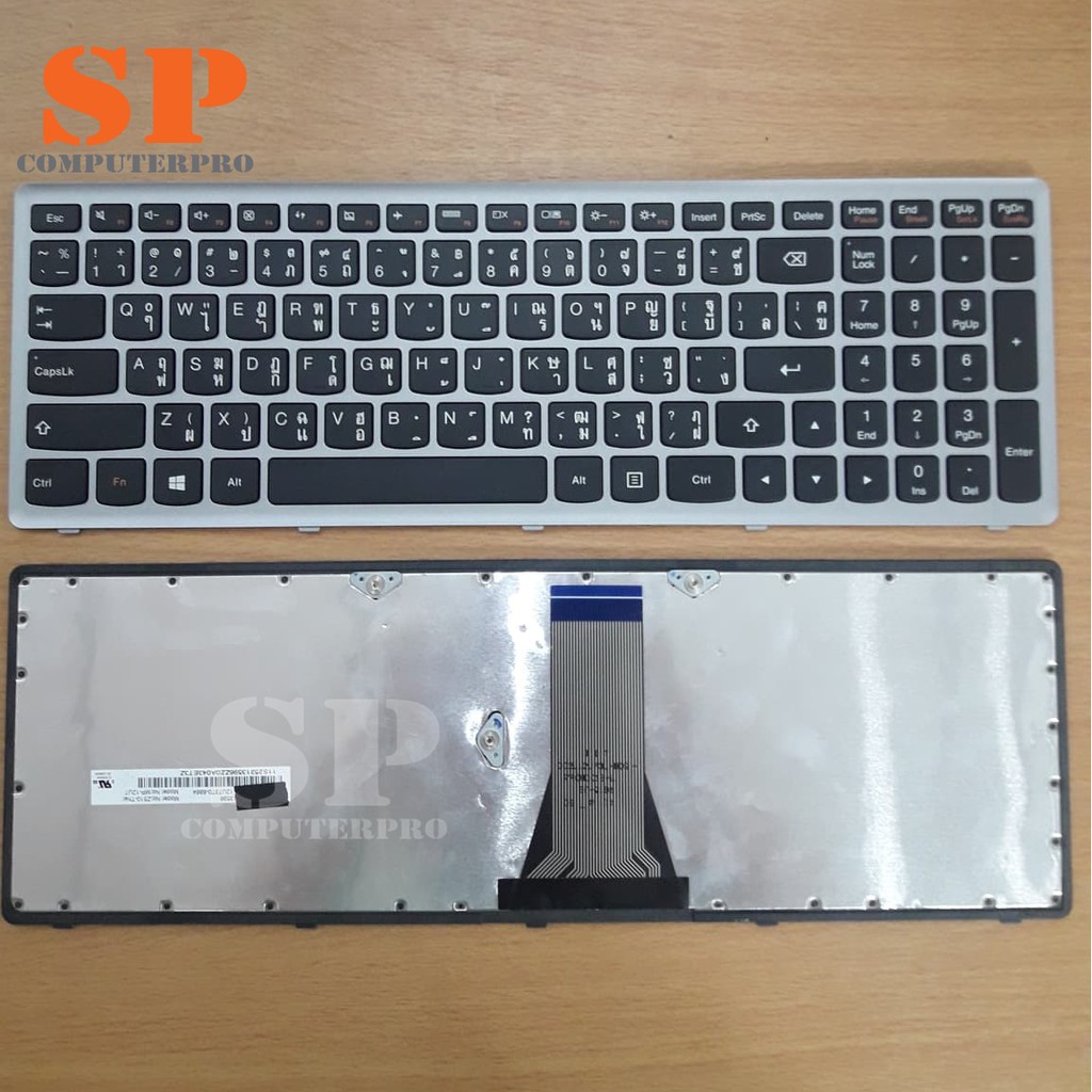 LENOVO คีย์บอร์ด LENOVO Z510 G500S S510P (ไทยอังกฤษ) Shopee Thailand