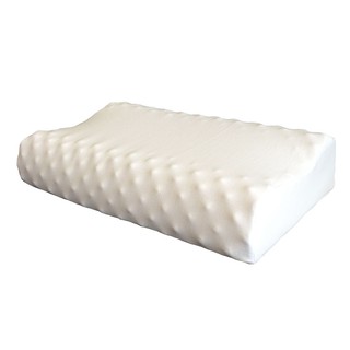 Health pillow LATEX PILLOW R-SIMPLE WAVE 59X35X11.5CM WHITE Bolster pillow Bedroom bedding หมอนสุขภาพ หมอนสุขภาพ LATEX R