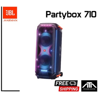 (NEW!!)J-B-L PartyBox 710 ลำโพงบลูทูธไร้สาย 2×8 นิ้ว 800 วัตต์ สำหรับปาร์ตี้ พร้อมไฟเอฟเฟกต์ Light Show