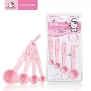 🇯🇵พร้อมส่ง🇯🇵 Hello Kitty Sanrio💯Sanrio Character แท้ 100% Chef made ช้อนตวงทำอาหาร food grade