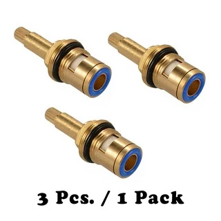 🙏ชุด3ชิ้น🙏ชุดอะไหล่ วาล์วเซรามิค ก็อกน้ำขนาด 1/2" (4หุน) Ceramic Valve Faucet 1/2" (3 pcs)🎈THE TOOLS🎈